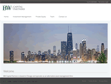 Tablet Screenshot of bwcapitalpartners.com